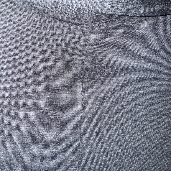 Lululemon Evolution Short Sleeve Slim Fit Polo Shirt Grey Size Large - Picture 6 of 6